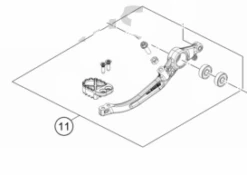 KTM Rempedaal Toevoeging 63513051000