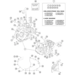 KTM PAKKINGSET 690 Duke 76630099000